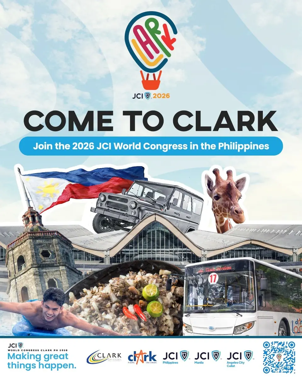 Artwork for the 2026 JCI World Congress in Clark, Philippines